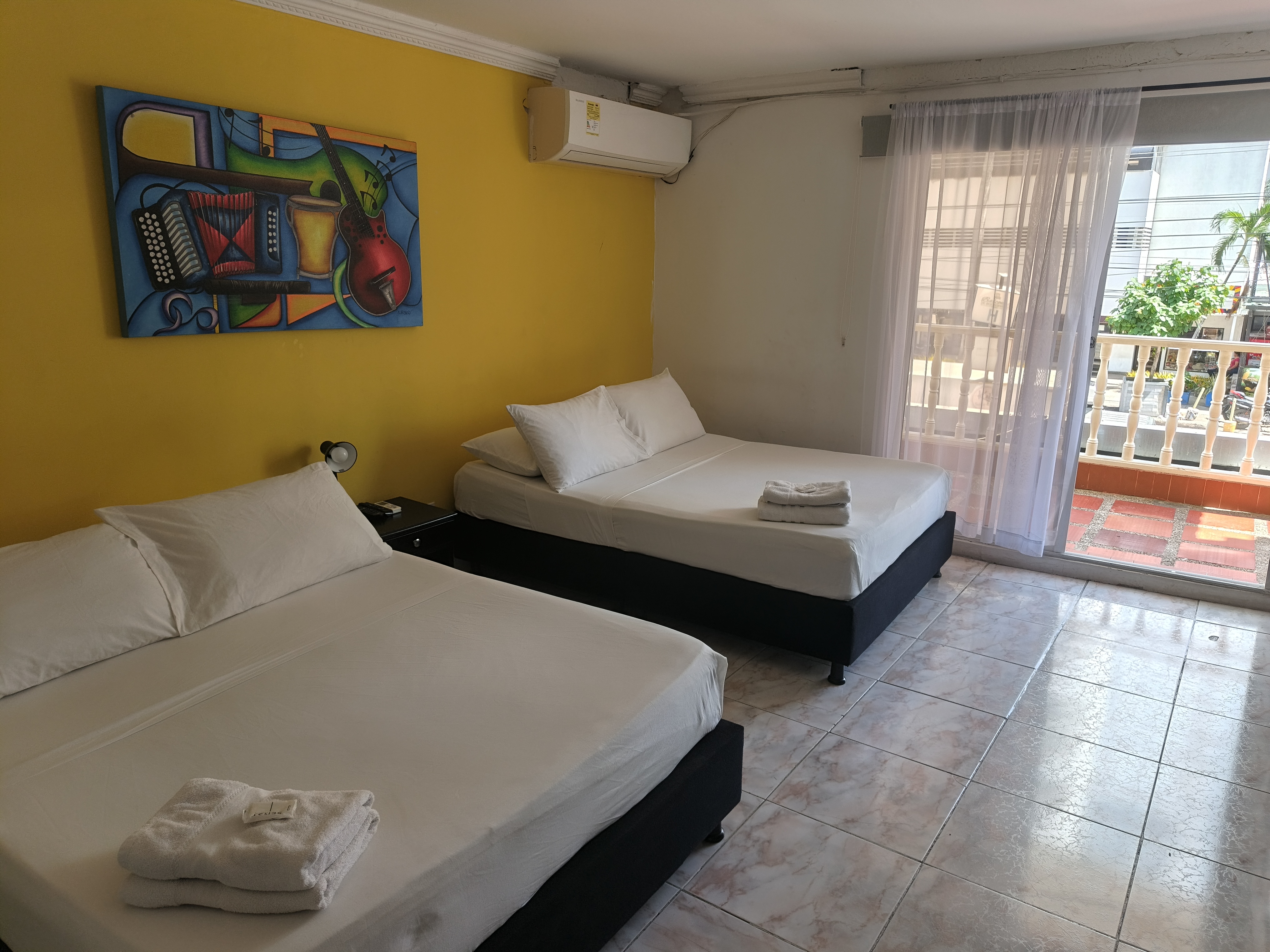 Habitación Cuadruple Balcon